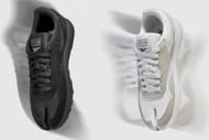 The collab collection will offer two black and white colorways of Reebok Classic Leather shoes (image via Reebok)